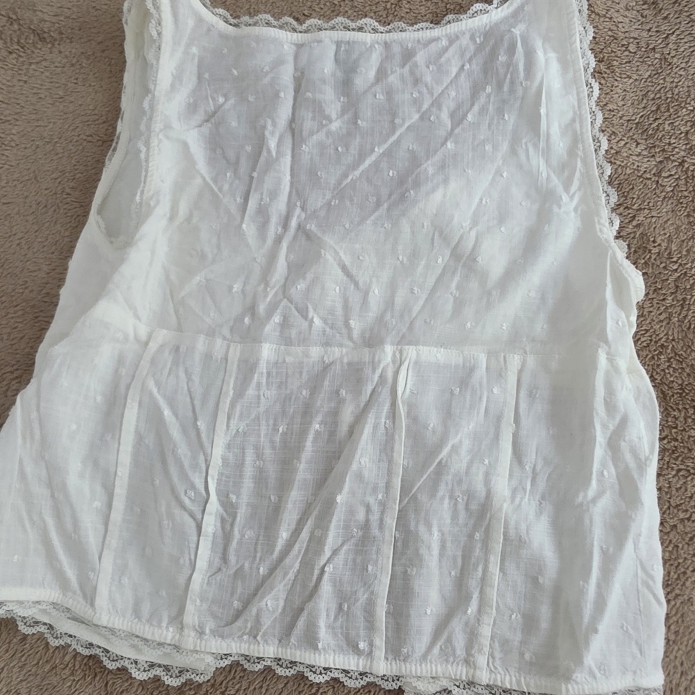 Princess Polly-Vaccaro Top-White-Size 4 - Picture 3 of 3